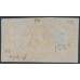 GREAT BRITAIN - 1852 1d red-brown QV, plate 152, AG+AH pair, used – SG # 8