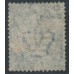 GREAT BRITAIN - 1858 2d blue QV, thick lines, plate 12, check letters DC, used – SG # 45