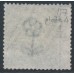 GREAT BRITAIN - 1871 1/- green QV, Spray of Rose watermark, plate 4, used – SG # 117