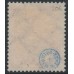 GERMANY - 1922 10Mk red/pink Posthorn, network watermark, used – Michel # 206