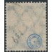 GERMANY - 1922 10Mk blue Harvester, network watermark, used – Michel # 239