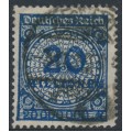 GERMANY - 1923 20Millionen dark blue Numeral, geprüft, used – Michel # 319Aa