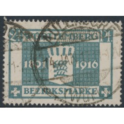 WÜRTTEMBERG - 1916 2½pf grey-turquoise King Wilhelm II Jubilee, used – Michel # 123