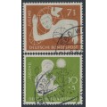 WEST GERMANY - 1956 Youth Welfare set of 2, used – Michel # 232-233