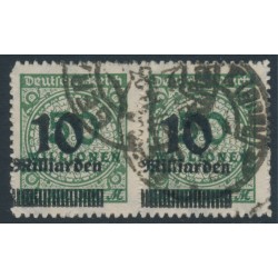 GERMANY - 1923 10Milliarden on 50Millionen Mk Numeral, misplaced o/p, used – Michel # 336B