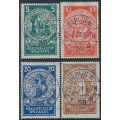 GERMANY - 1924 The Life of St. Elizabeth charity set of 4, used – Michel # 351-354