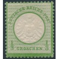 GERMANY - 1872 ⅓Gr green Large Shield, MH – Michel # 17a