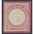 GERMANY - 1872 1Gr carmine Large Shield, MH – Michel # 19