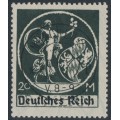 GERMANY - 1920 20Mk black Bavarian issue o/p DEUTSCHES REICH, used – Michel # 138I