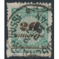 GERMANY - 1923 20Milliarden Mk green/brown Numeral, rouletted, used – Michel # 329B