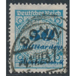 GERMANY - 1923 50Milliarden cobalt-blue Numeral, used – Michel # 330A