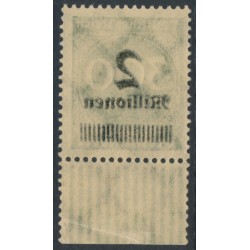 GERMANY - 1923 2Millionen on 300Mk green Numeral, offset, MNH – Michel # 310