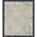 GERMANY - 1923 40Mk green Harvester o/p Dienstmarke, used – Michel # D77a