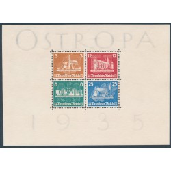 GERMANY - 1935 OSTROPA Stamp Exhibition S/S, MNG – Michel # Block 3 