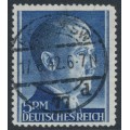 GERMANY - 1942 5M violet-ultramarine Definitive, perf. 12½:12½, used – Michel # 802A