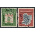 WEST GERMANY / BRD - 1953 IFRABA set of 2, used – Michel # 171-172