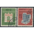 WEST GERMANY / BRD - 1953 IFRABA set of 2, used – Michel # 171-172