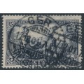 GERMANY - 1900 3Mk deep violet REICHSPOST, type I, used – Michel # 65I