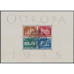 GERMANY - 1935 OSTROPA Stamp Exhibition S/S, used – Michel # Block 3