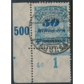 GERMANY - 1923 50Milliarden cobalt-blue Numeral, used – Michel # 330A