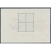 GERMANY - 1937 Nürnberg rouletted M/S, used – Michel # Block 11
