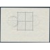 GERMANY - 1937 Nürnberg rouletted M/S, used – Michel # Block 11