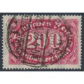 GERMANY - 1923 200Mk deep rose Numeral, used – Michel # 248c