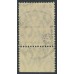GERMANY - 1920 5Mk red-brown Official, used – Michel # D33b