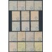 GERMANY - 1920 5pf to 5Mk Officials sets, used – Michel # D16-D33