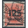 GERMANY - 1923 125Tausend on 1000Mk vermilion Numeral, used – Michel # 291b