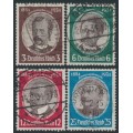 GERMANY - 1934 Colonial Explorers set of 4, used – Michel # 540-543