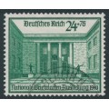 GERMANY - 1940 24+76pf green Stamp Exhibition, used – Michel # 743