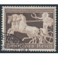 GERMANY - 1940 42+108pf brown Brown Ribbon Horse Race, used – Michel # 747