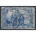 GERMANY - 1902 2Mk blue Nord und Süd definitive, used – Michel # 82B