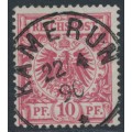 GERMANY - 1889 10pf red Imperial Eagle, KAMERUN cancel – Michel # V47b