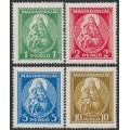 HUNGARY - 1932 Patrona Hungariae (Madonna & Child) set of 4, MNH – Michel # 484-487