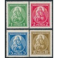 HUNGARY - 1932 Patrona Hungariae (Madonna & Child) set of 4, MNH – Michel # 484-487