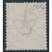 ICELAND - 1876 10a ultramarine Numeral, perf. 14:13½, ÞJÓNUSTU, used – Facit # TJ6a
