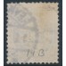 ICELAND - 1896 20a blue Numeral, perf. 12¾, used – Facit # 28b