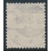 ICELAND - 1896 20a blue Numeral, perf. 12¾, used – Facit # 28b