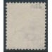 ICELAND - 1896 20a ultramarine Numeral, perf. 12¾, used – Facit # 28a