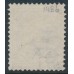 ICELAND - 1896 20a ultramarine Numeral, perf. 12¾, used – Facit # 28a