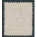 ICELAND - 1907 5Kr red-brown/grey Two Kings, crown watermark, used – Facit # 90