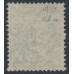 ICELAND - 1891 20aur greenish blue Numeral, perf. 14:13½, used – Facit # 15c