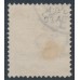 ICELAND - 1882 3a yellow-orange Numeral, perf. 14:13½, ÞJÓNUSTU (Official), used – Facit # TJ4b