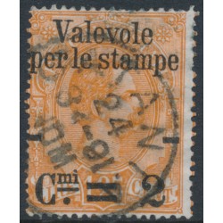 ITALY - 1890 2c on 1.25L brown-orange Newspaper stamp, used – Michel # 65