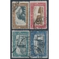 ITALY - 1926 National Militia set of 4, used – Michel # 249-252