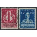 ITALY - 1949 Alexander Volta set of 2, used – Michel # 784-785