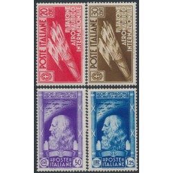 ITALY - 1935 Aeronautical Expo set of 4, MH – Michel # 528-531