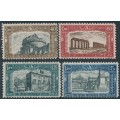 ITALY - 1926 National Militia set of 4, MNH – Michel # 249-252